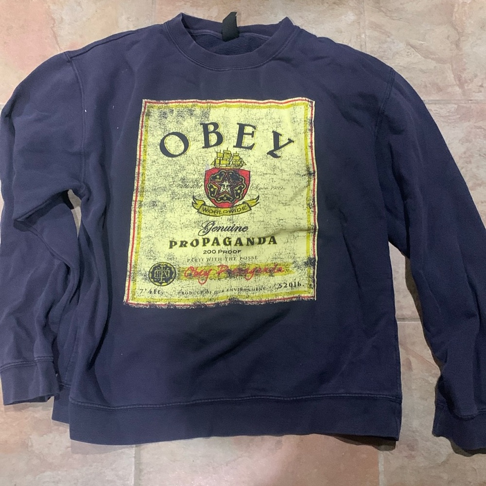 Obey crew neck